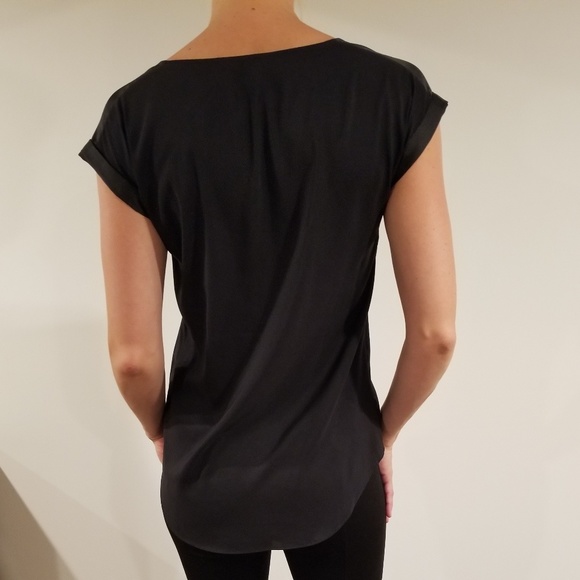 Silky V-neck Blouse - Picture 2 of 2